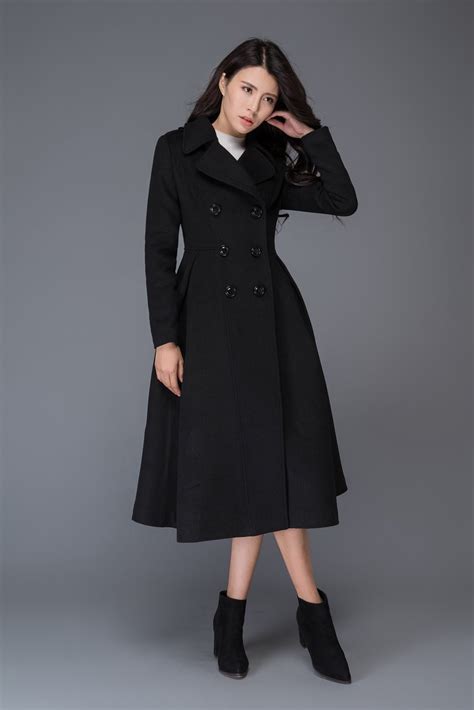 Versace Wool Coats for Women 